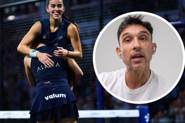 El increíble talento de Claudia Fernández que impresiona a Sanyo Gutiérrez: "Un deseo hecho realidad en el pádel"