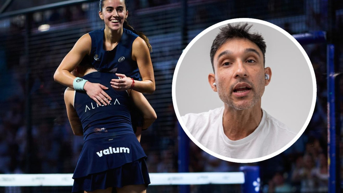 El increíble talento de Claudia Fernández que impresiona a Sanyo Gutiérrez: "Un deseo hecho realidad en el pádel"