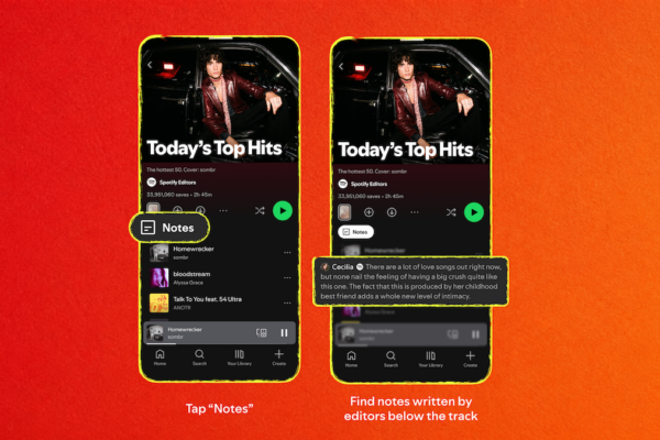 Spotify presenta Playlist Notes: una herramienta para que usuarios y editores compartan el significado de sus selecciones musicales