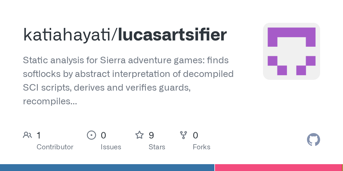 Desarrollo de herramientas de análisis estático para videojuegos de Sierra: optimización y verificación de scripts SCI en GitHub