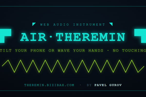 Descubre Air Theremin: Interacción Musical a Través de Movimiento y Seguimiento de Manos