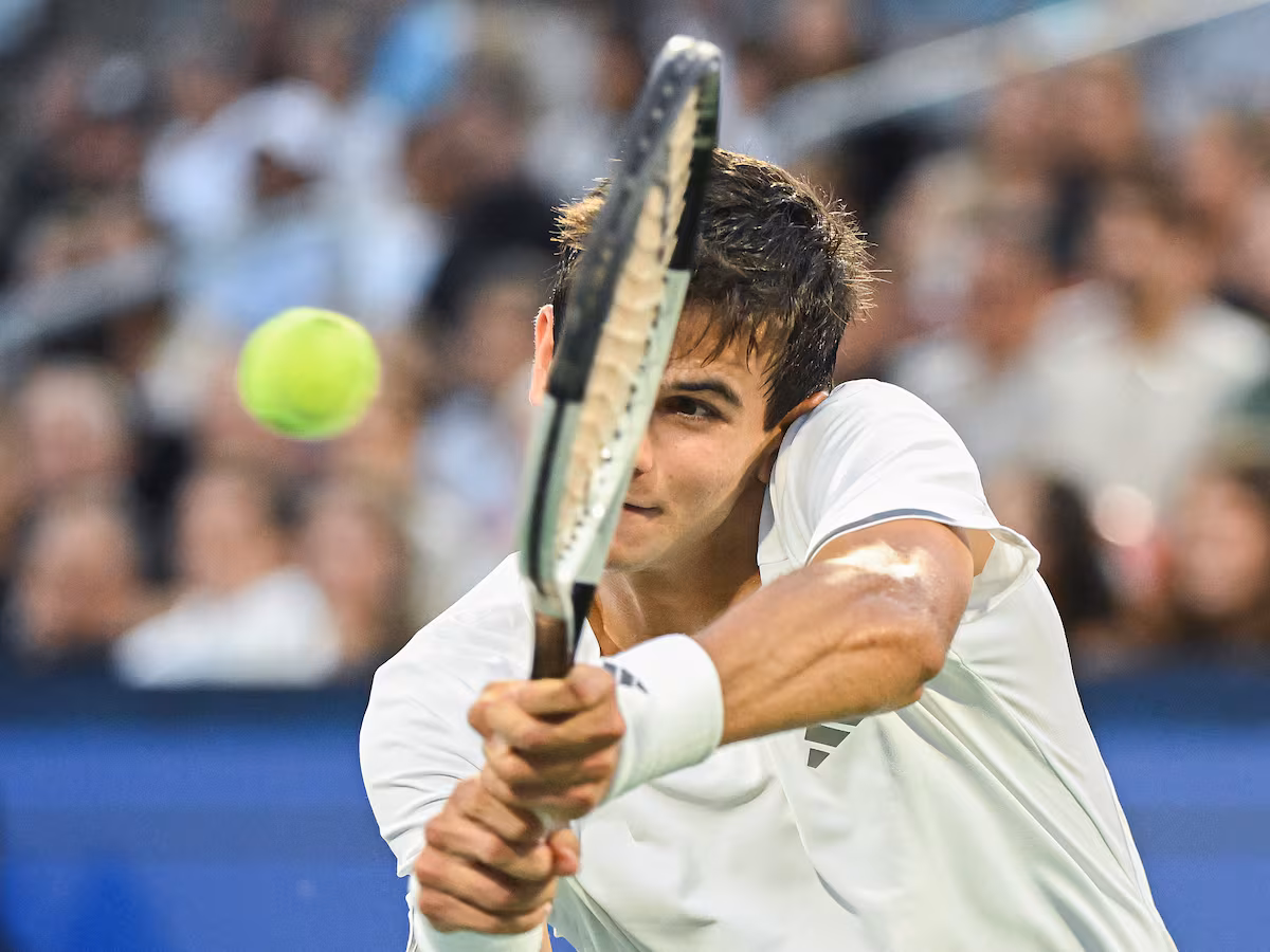 Rafa Jódar y Flavio Cobolli empatan el partido tras un emocionante segundo set decidido en tie-break 7-6