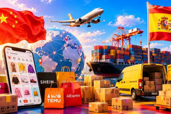 Las compañías que distribuyen productos de Shein, Temu y AliExpress en el mercado global
