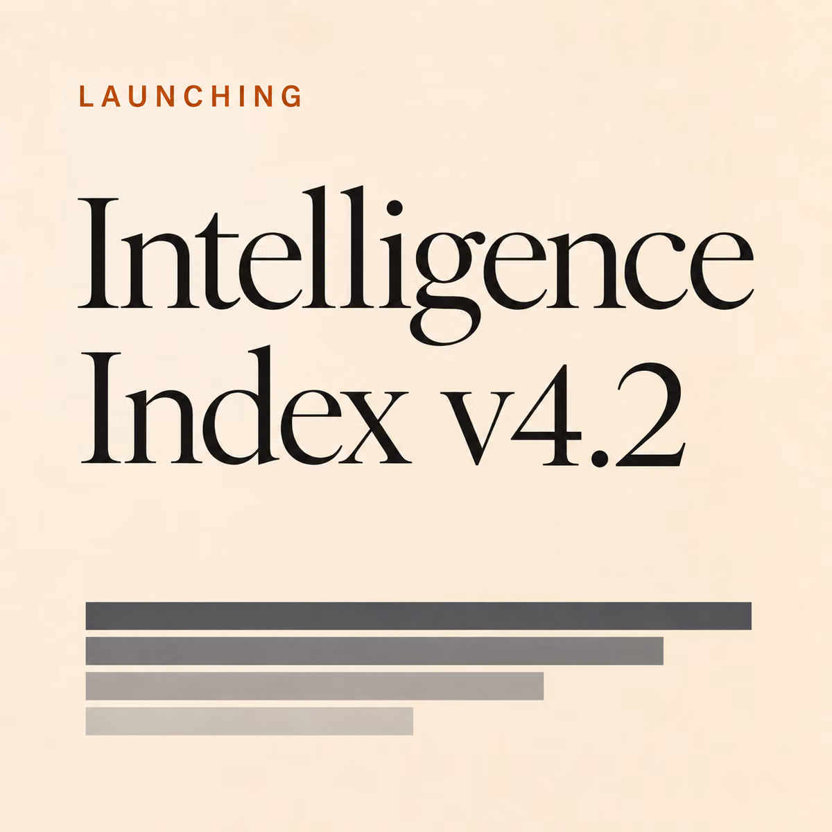 Presentación de la versión 4.2 del Índice de Inteligencia Artificial Analítica