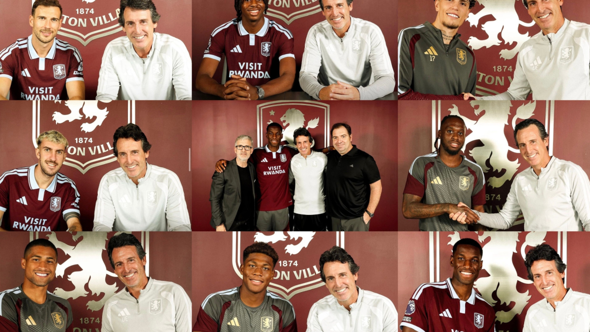 La impresionante transformación del Aston Villa bajo la dirección de Unai Emery