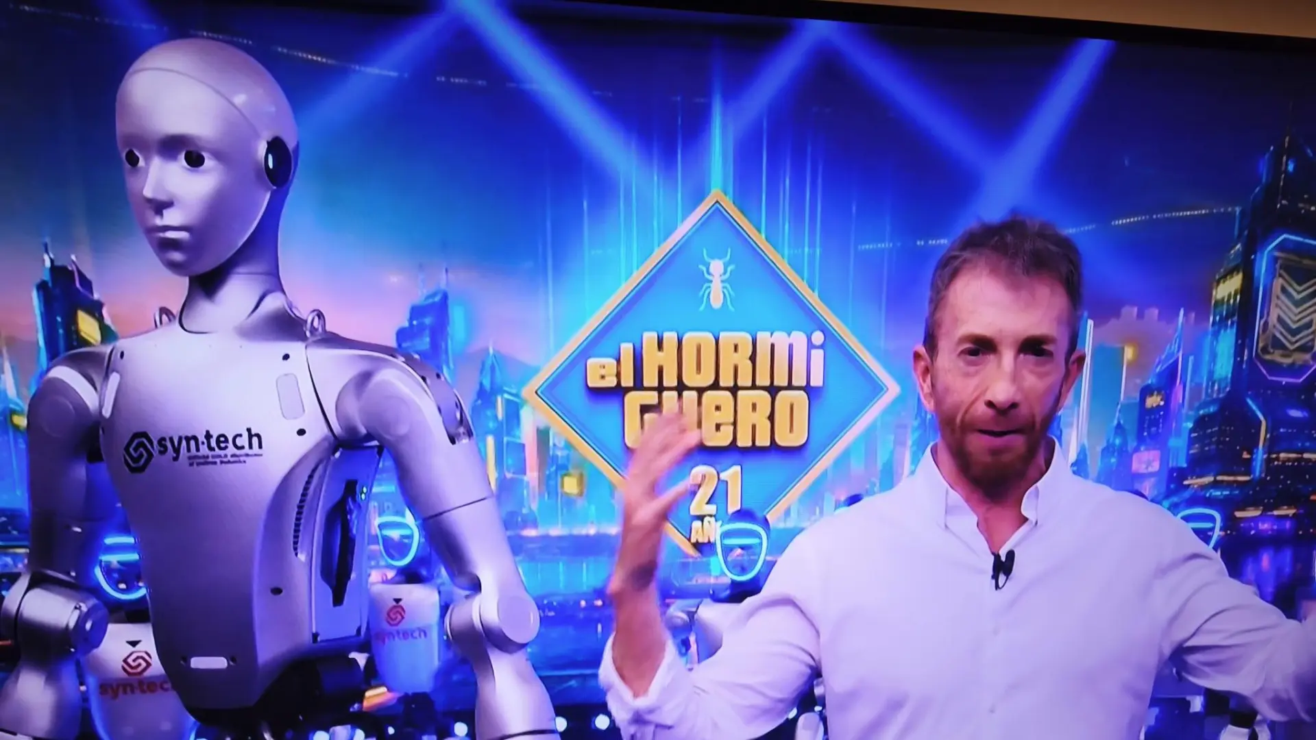 El Hormiguero da inicio a su nueva temporada con un innovador robot humanoide junto a Pablo Motos: "Nuestra presencia es permanente".
