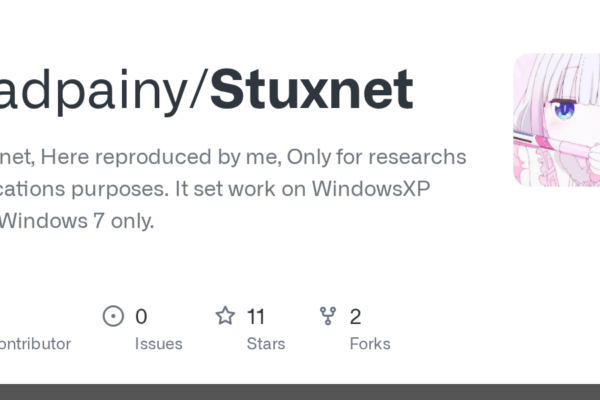 Recreación de Stuxnet: Proyecto de investigación educativa disponible en GitHub para Windows XP y 7
