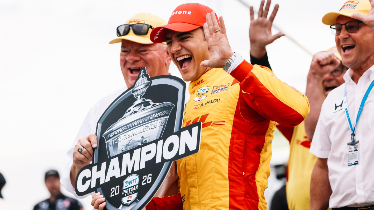 Logra su quinta victoria y se consagra en el podio histórico de la IndyCar