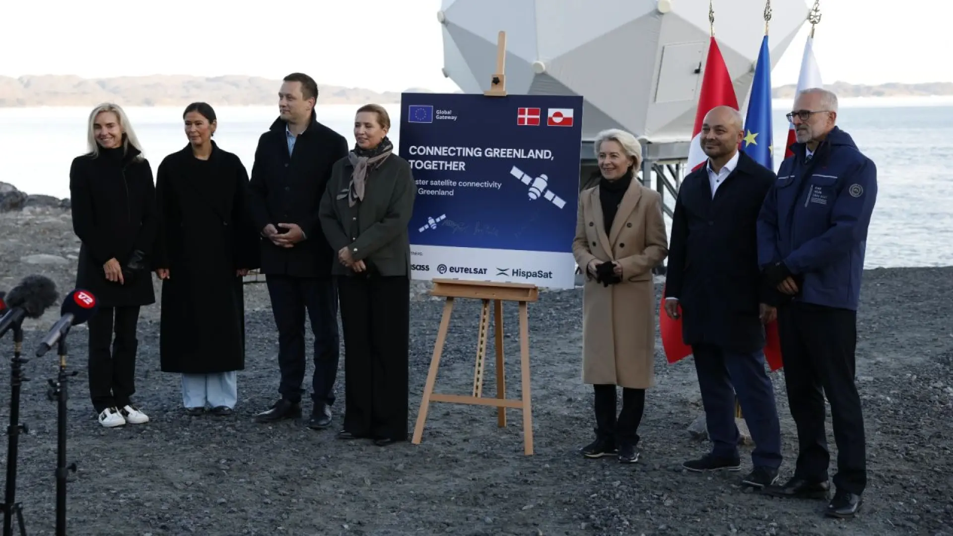 Hispasat, Eutelsat y Tusass potenciarán la conectividad satelital en Groenlandia en medio de crecientes tensiones con EEUU