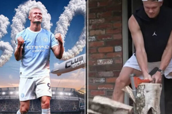 Haaland desata su talento y sorprende con su estilo único para conquistar la Champions League