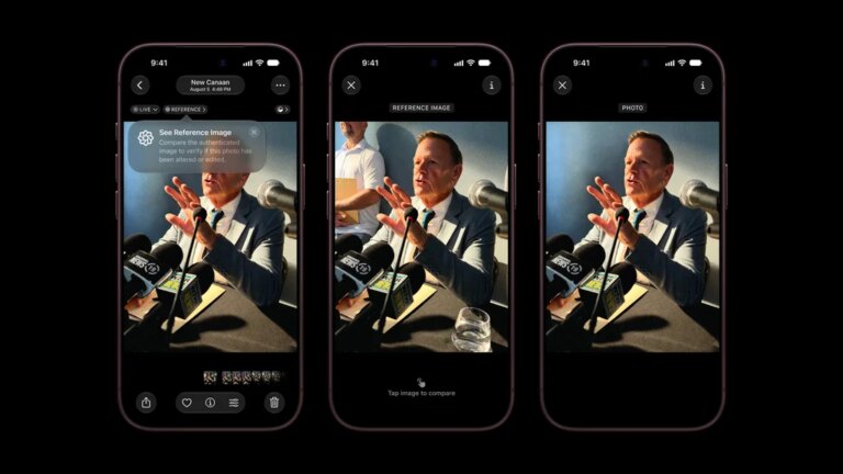 Apple se une a la lucha contra las imágenes falsas generadas por inteligencia artificial