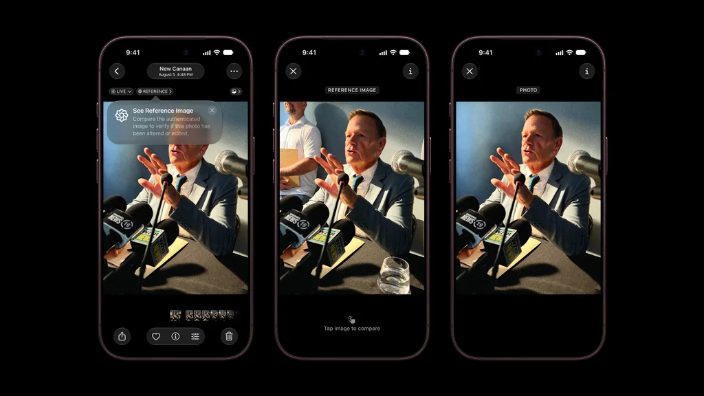 Apple se une a la lucha contra las imágenes falsas generadas por inteligencia artificial