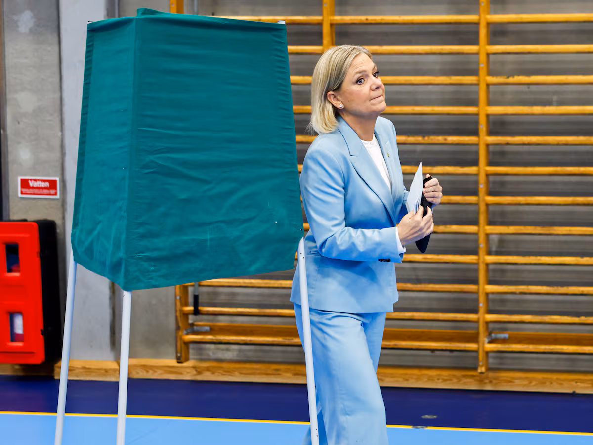 Victoria de los socialdemócratas en Suecia: proyecciones indican un equilibrio entre bloques políticos