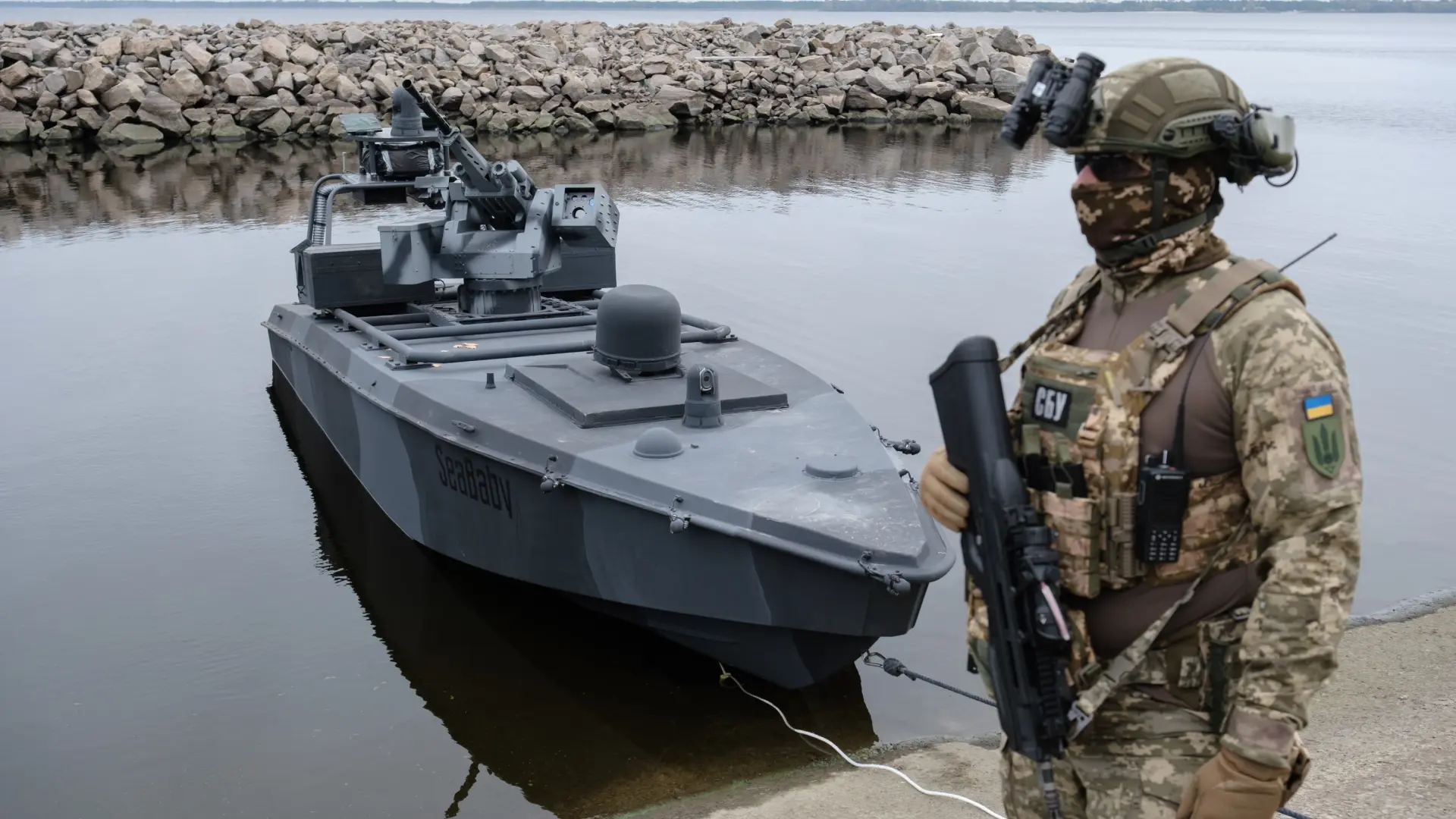 Revolución en el combate naval: enfrentamiento inédito entre drones Sargan-3000 de Ucrania y Orcan de Rusia.