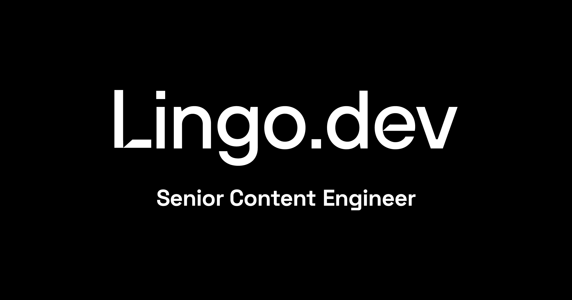 Lingo.dev busca Ingeniero de Contenidos Senior para impulsar su estrategia de comunicación digital.