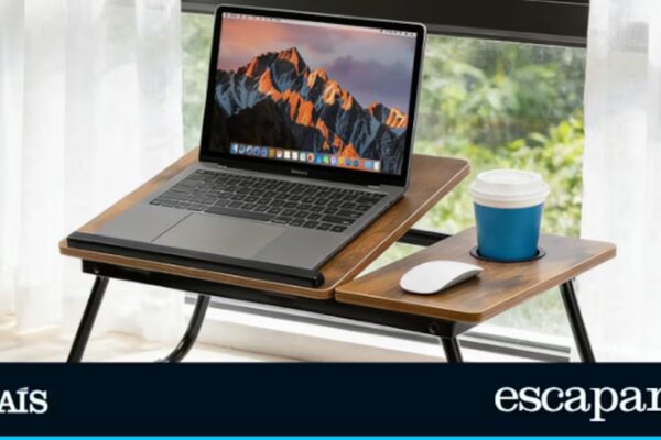 Optimiza tu salud y comodidad: descubre la mesa ergonómica antideslizante ideal para trabajar o estudiar desde el sofá.
