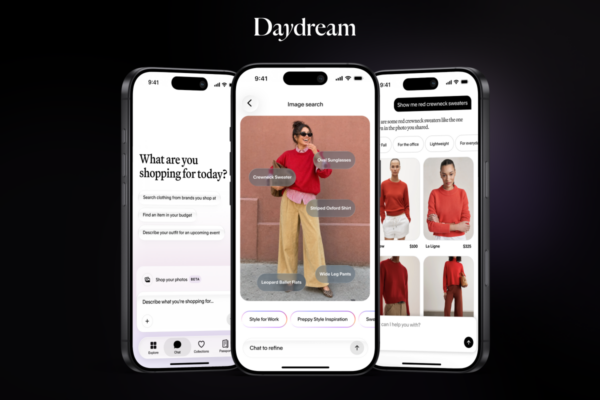 La app de moda Daydream utiliza inteligencia de Apple para facilitar tus compras basadas en tu galería de fotos.