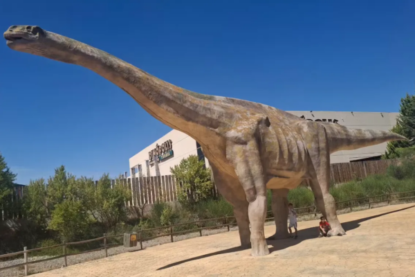 Encuentran en Teruel el primer diplodocus hallado fuera de América del Norte