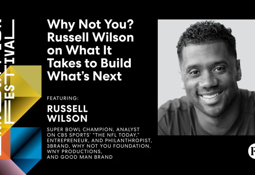 Russell Wilson comparte su visión sobre los elementos clave para emprender el futuro.