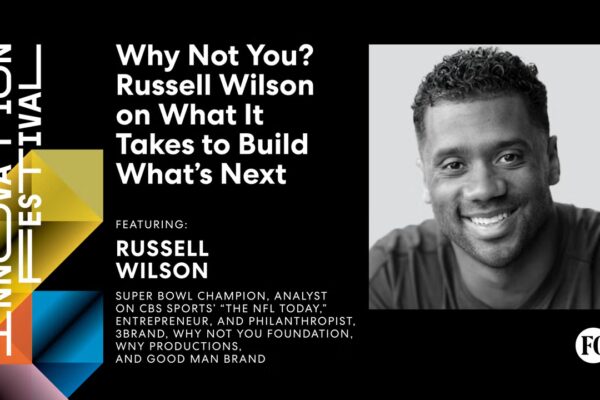 Russell Wilson comparte su visión sobre los elementos clave para emprender el futuro.