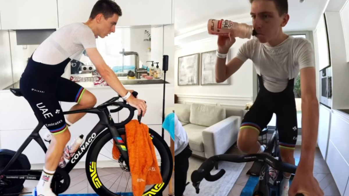 Tadej Pogacar regresa al ciclismo tras su recuperación: "La clavícula soporta el esfuerzo"