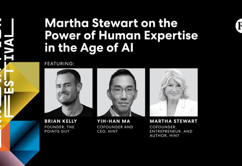 Martha Stewart destaca la importancia de la experiencia humana en la era de la inteligencia artificial.