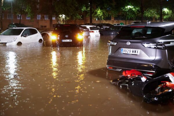 Aemet emite aviso amarillo por lluvias intensas en Campo de Cartagena y Mazarrón, España
