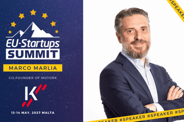 Marco Marlia, cofundador y presidente de MotorK, será ponente en el EU-Startups Summit 2027
