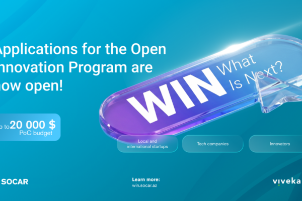 Abren inscripciones para el Programa de Innovación Abierta SOCAR WIN