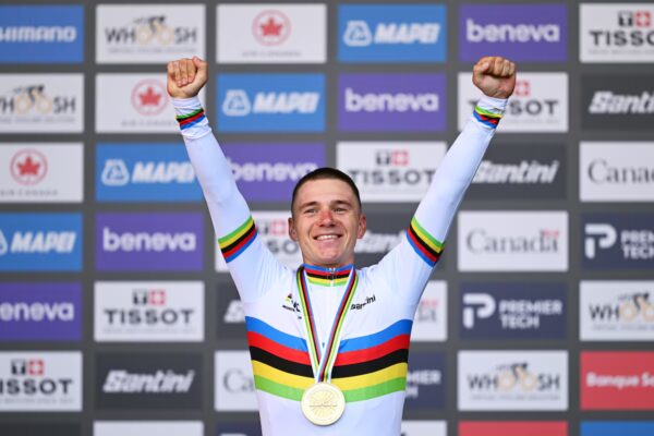 Remco Evenepoel conquista su cuarto título mundial, reafirmándose como el rey de la contrarreloj