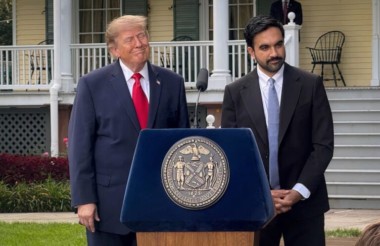 Trump elogia a Mamdani y destaca su potencial como futuro alcalde de Nueva York.