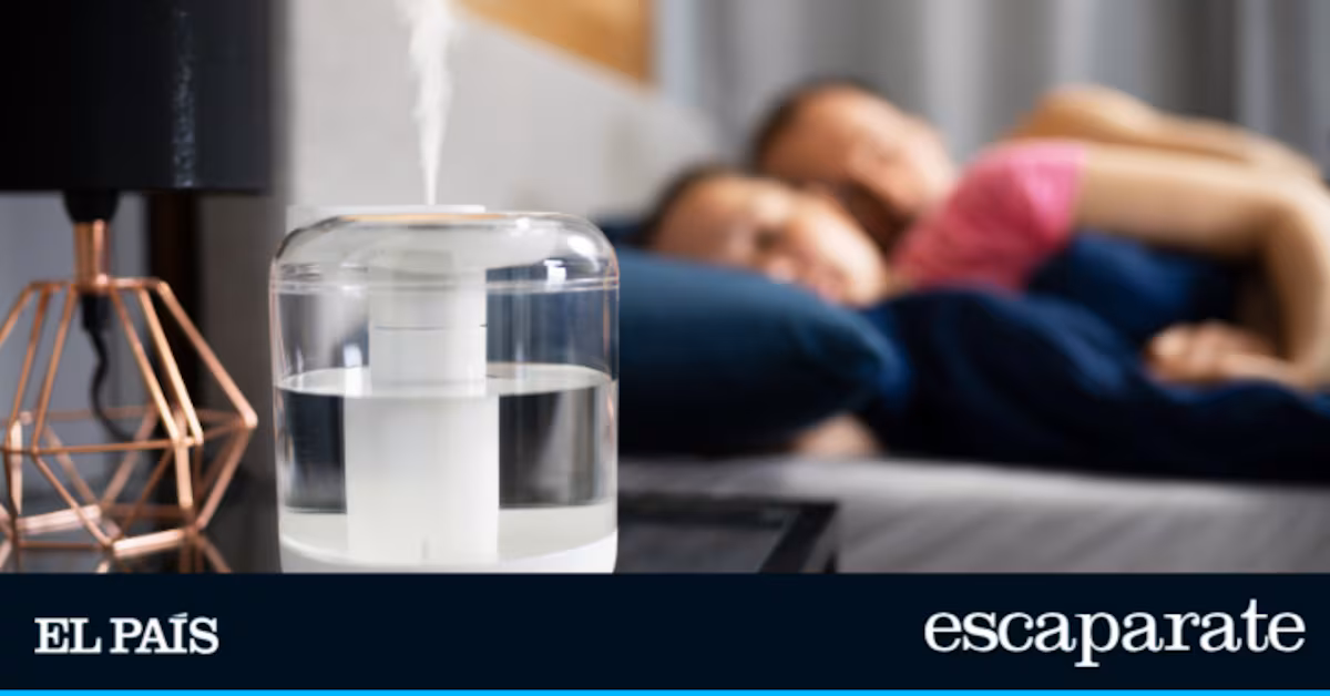 Humidificador inteligente: controla la humedad y te avisa con luz en ambientes secos