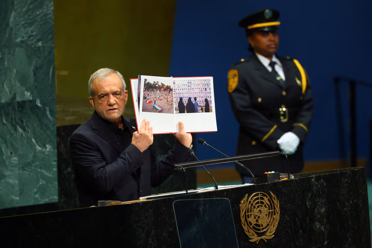 El presidente de Irán responde a Trump en la Asamblea General de la ONU: “Hemos sido las víctimas del terrorismo”