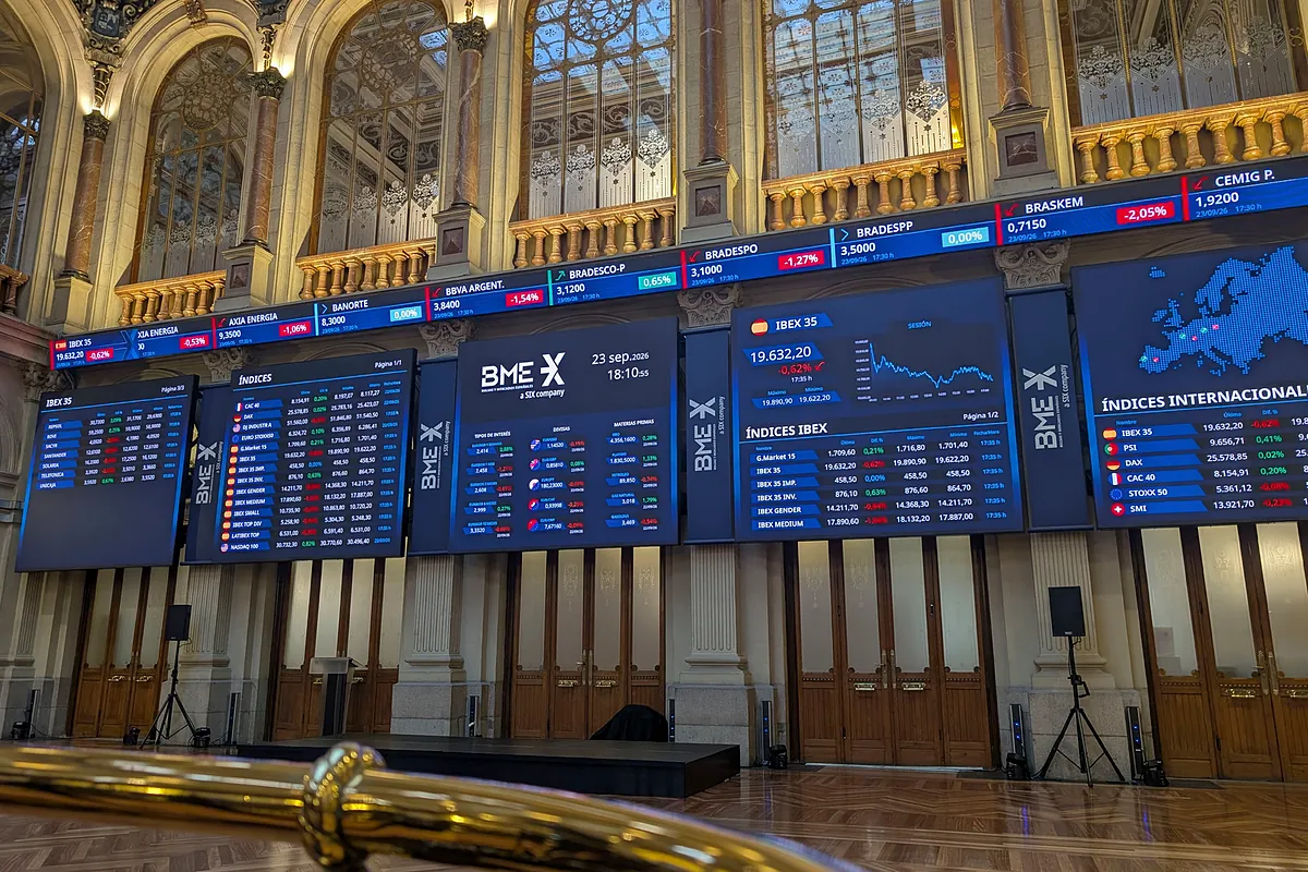El Ibex 35 continúa con su curva de desaceleración en el mercado.