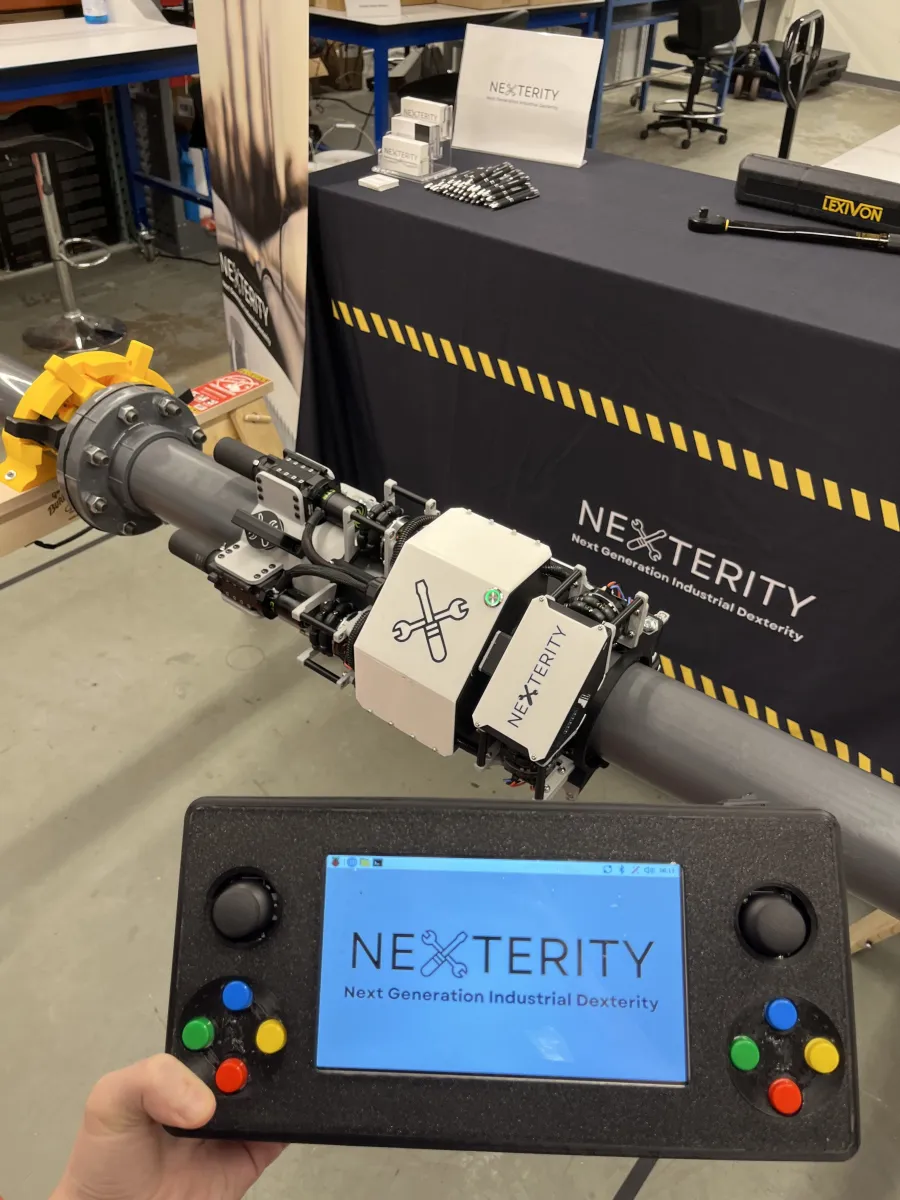 Nexterity se propone revolucionar la fontanería automatizando tareas peligrosas y complejas.