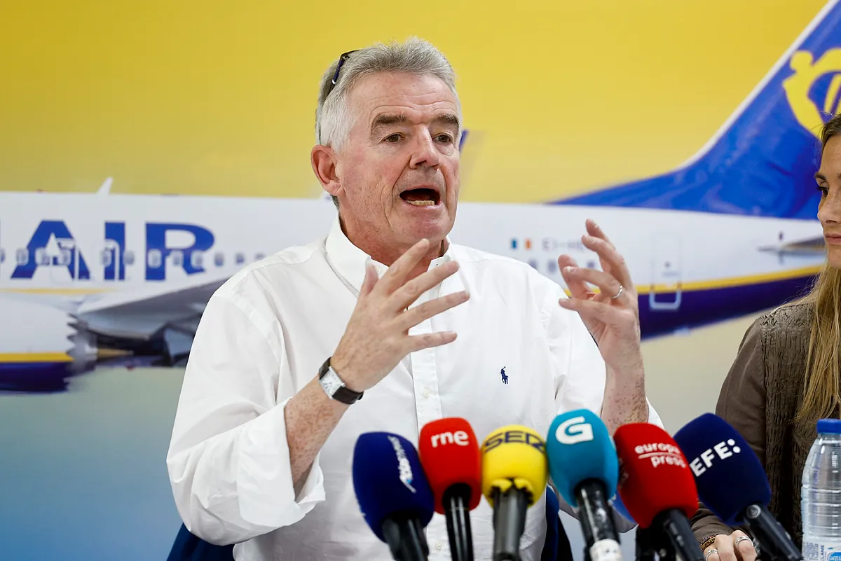O'Leary de Ryanair: "Aena promueve nuestro crecimiento únicamente en aeropuertos principales"