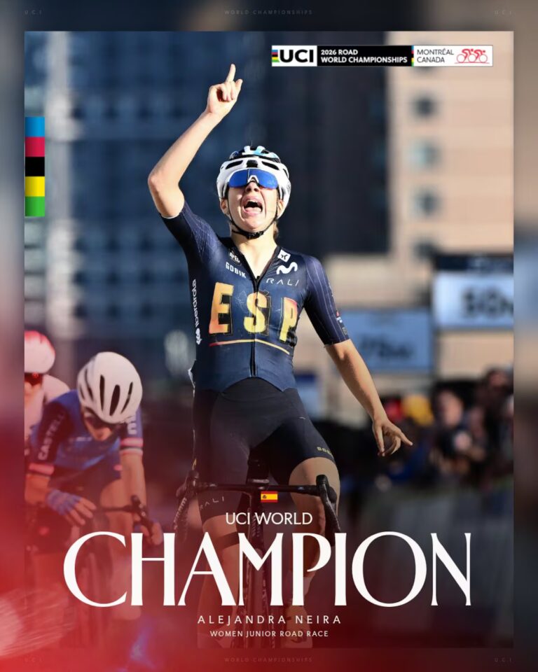 Alejandra Neira conquistar el título mundial júnior en ciclismo de ruta