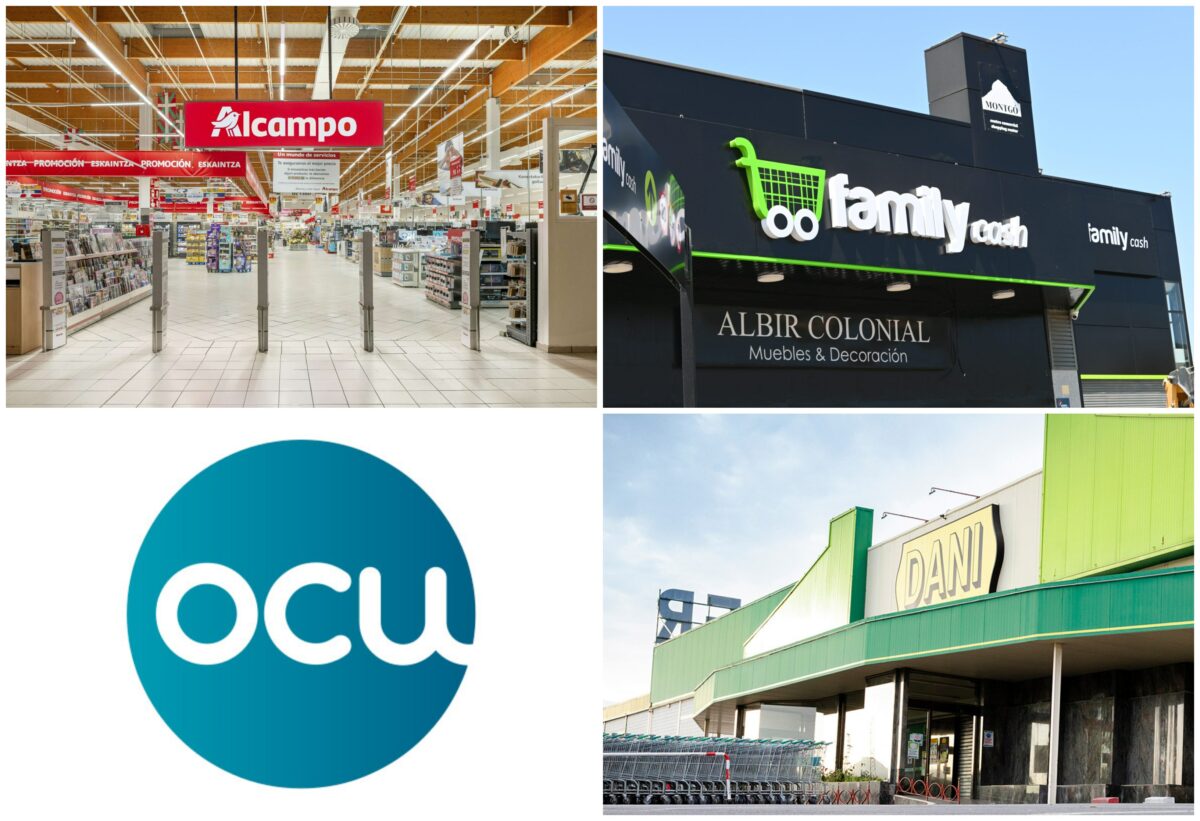 Dani, Family Cash y Alcampo encabezan el listado de supermercados más económicos según la OCU