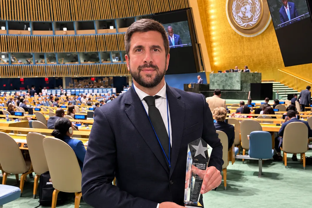 Riquelme galardonado con el Premio de Impacto Iberoamericano 2026 en la ONU