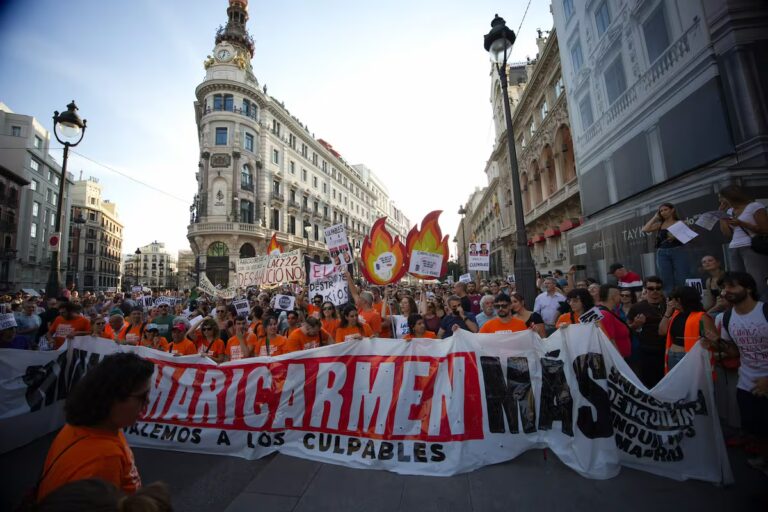 La protesta por el acceso a la vivienda se intensifica en el corazón de Madrid