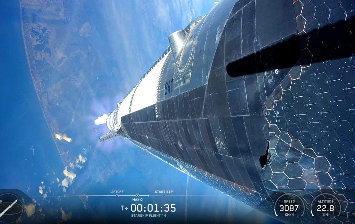 La Starship de SpaceX logra su primer vuelo orbital exitoso