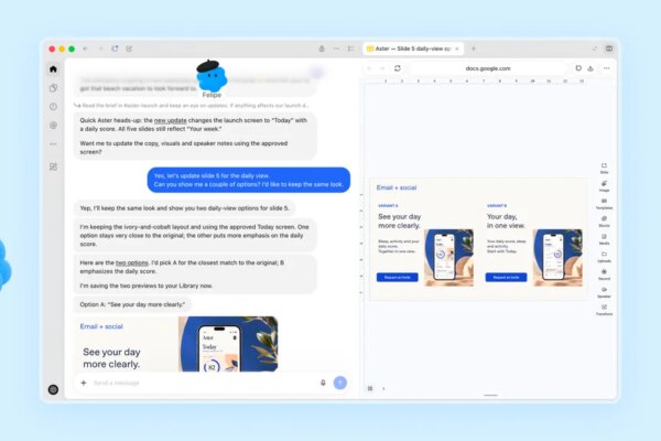 OpenAI presenta su nuevo agente Dots, acompañado de un equipo de simpáticos personajes.