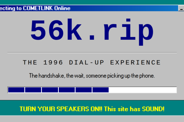 Revive la Experiencia del Internet por Marcado desde 1996: Un Viaje al Pasado Digital