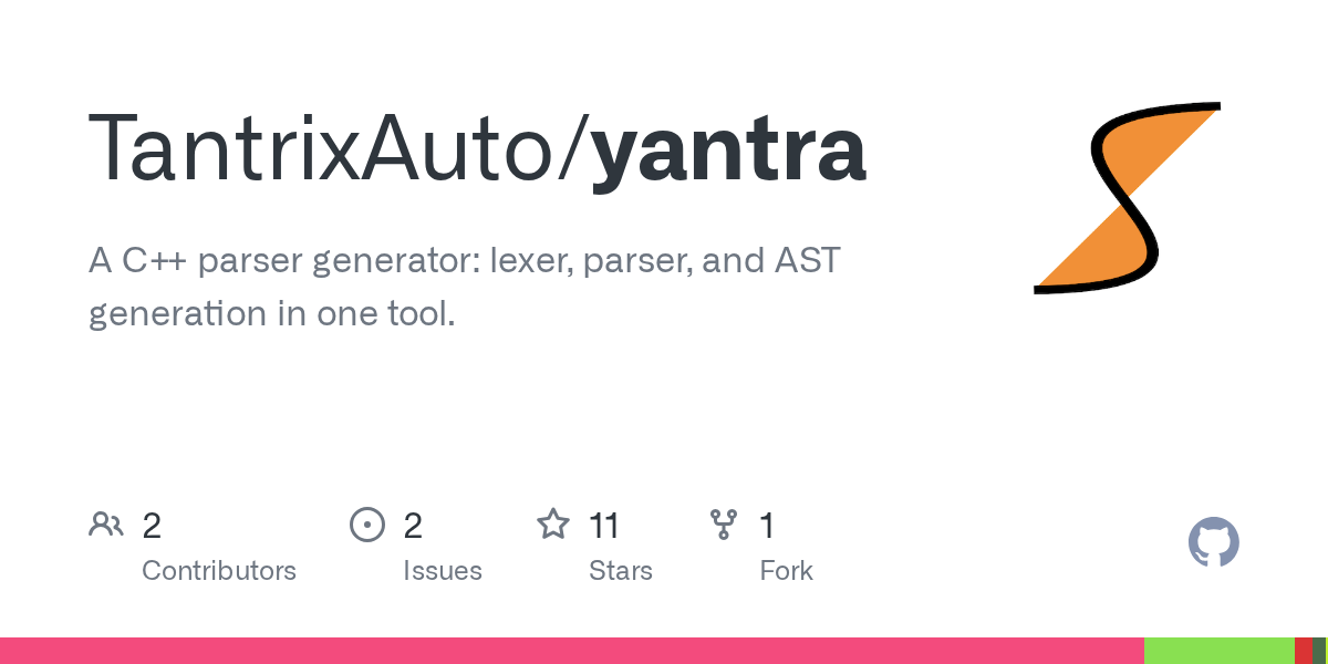 Generador de Analizadores en C++: Lexer, Parser y Generación de AST con TantrixAuto/Yantra en una Única Herramienta