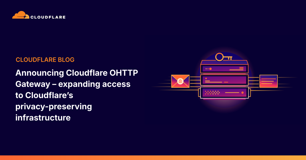 Lanzamiento de OHTTP Gateway de Cloudflare: Potenciando el Acceso a Infraestructura de Privacidad Avanzada
