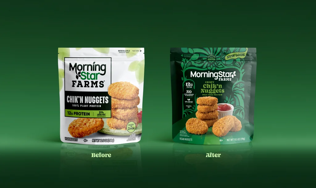 MorningStar Farms lanza una nueva imagen en medio del debate sobre la carne alternativa