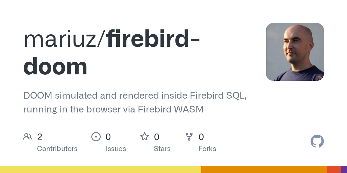 Simulación de DOOM en Firebird SQL: Ahora puedes disfrutarlo en tu navegador con Firebird WASM