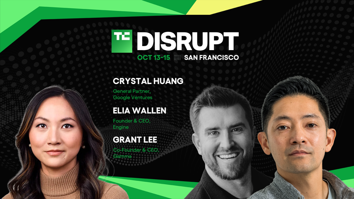 Ejecutivos de Gamma, Engine’s y GV participarán en Disrupt 2026