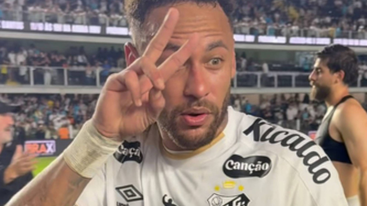 Neymar demuestra su talento y anota dos goles cruciales para salvar al Santos