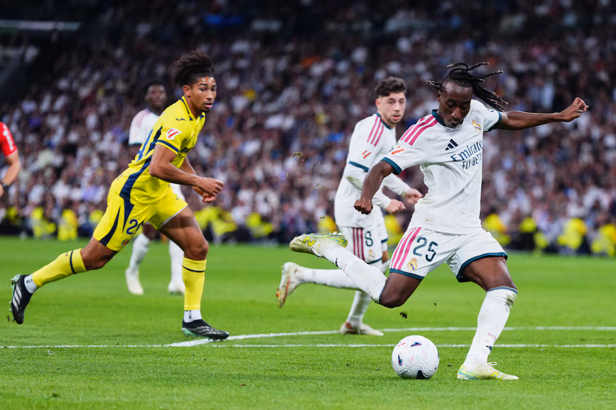 Diomande brilla y asegura la victoria del Madrid contra el Villarreal
